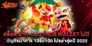 สล็อต ฝาก-ถอน true wallet